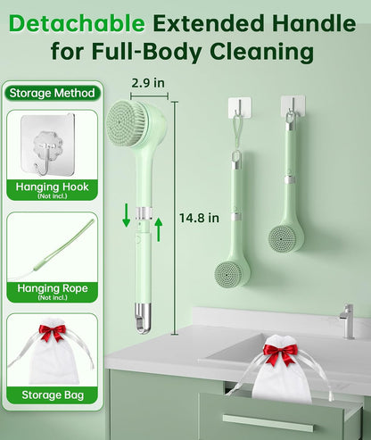 Luxury Rechargeable Body Brush for Effortless Spa-Quality Cleansing
