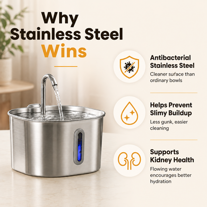 Mistym® Kidney Health and Hydration Cat Fountain