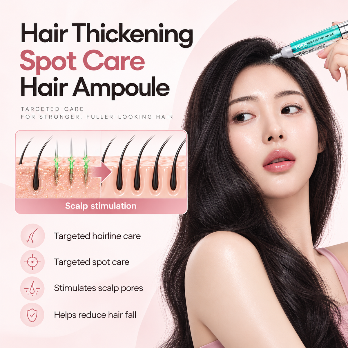 Reedle Shot - Targeted Hair Thickening