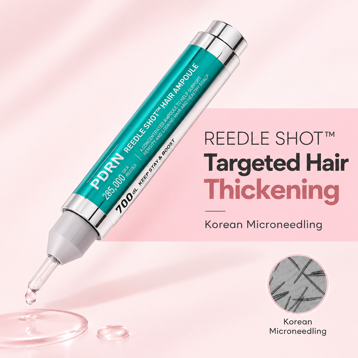 Reedle Shot - Targeted Hair Thickening