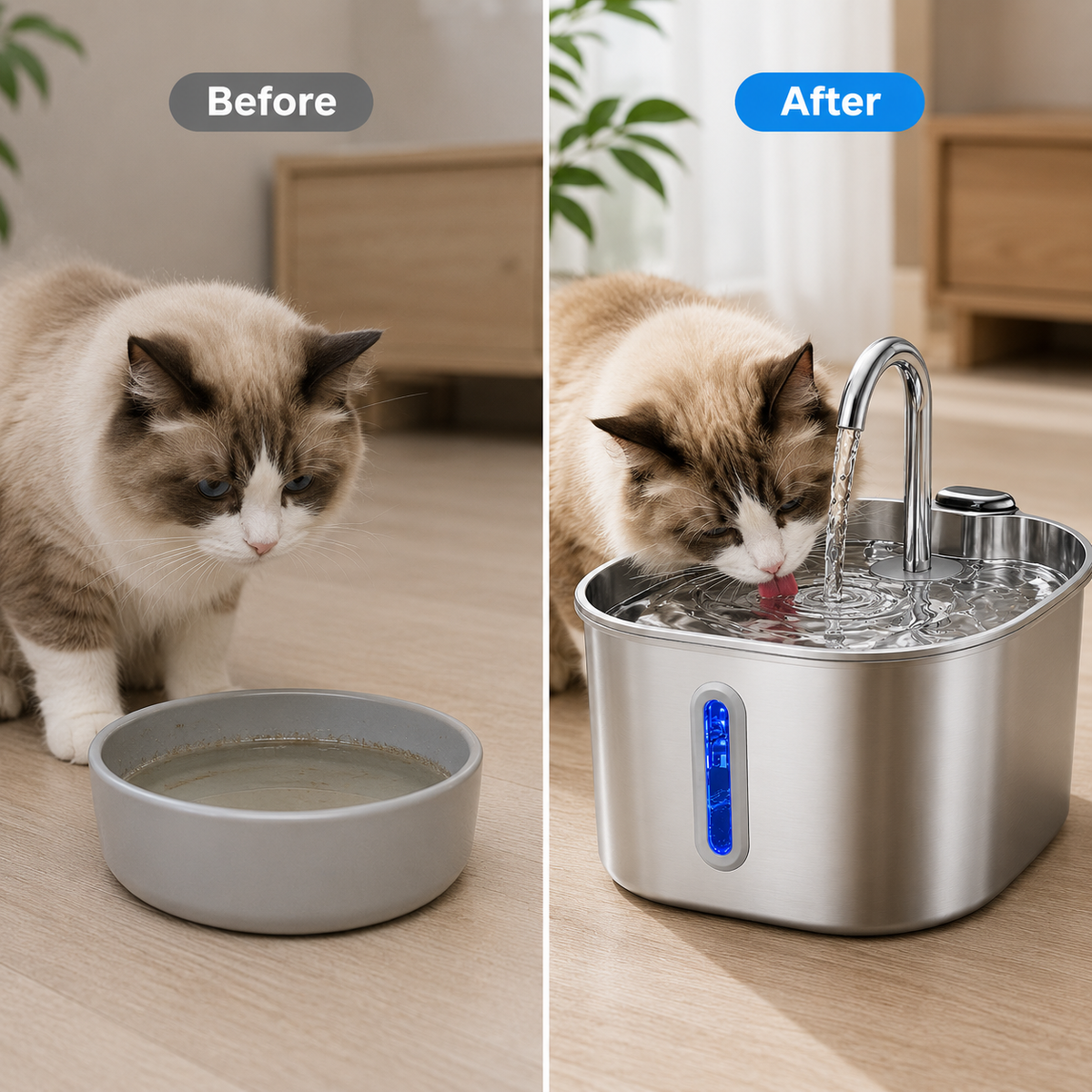 Mistym® Kidney Health and Hydration Cat Fountain