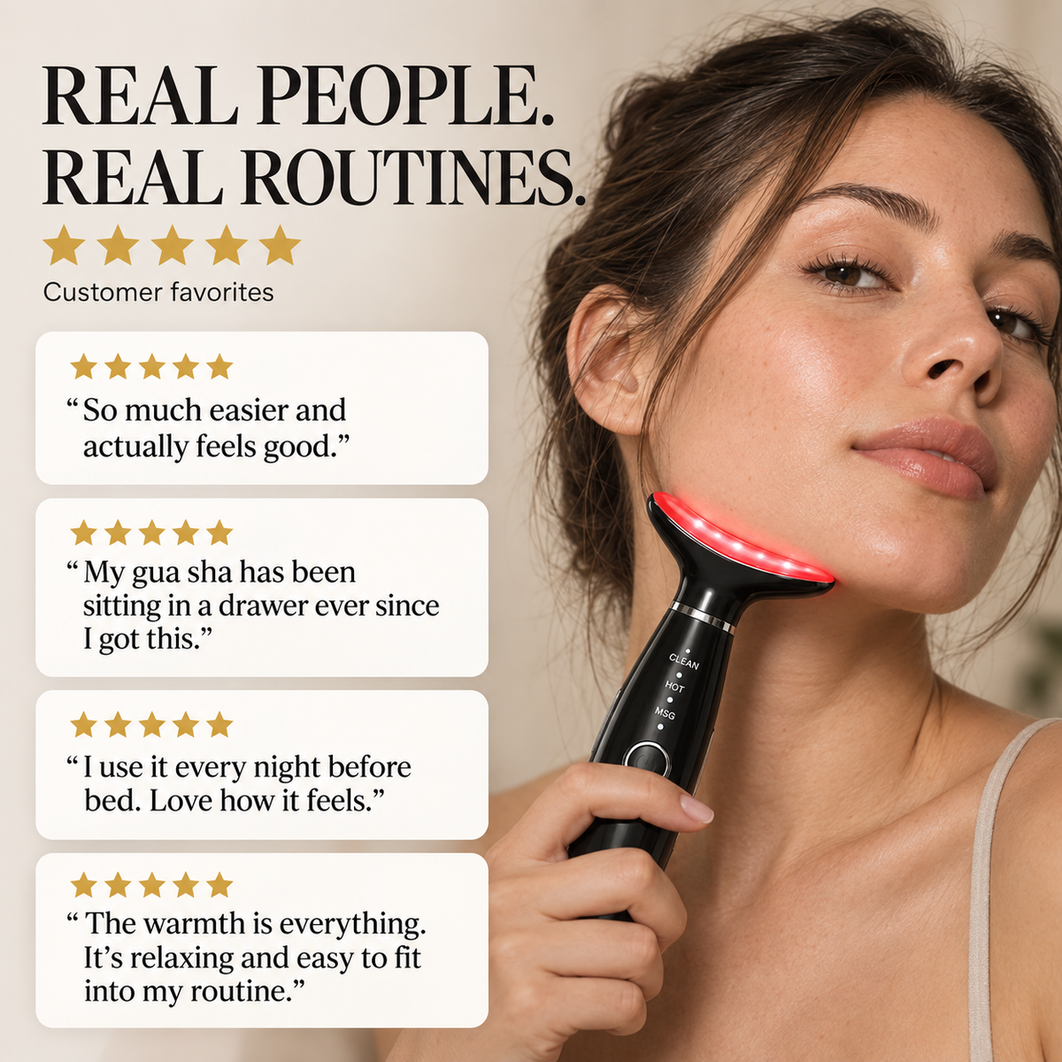 Mistym Radiance Pro: At-Home Face & Neck Lift